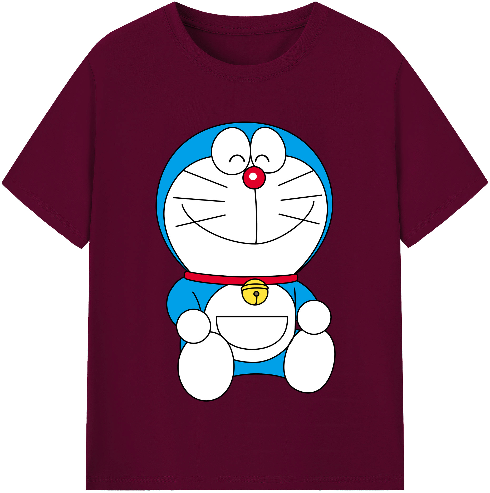 （画像用） ドラえもん Doraemon レディースカジュアルプリントTシャツ（綿100％）